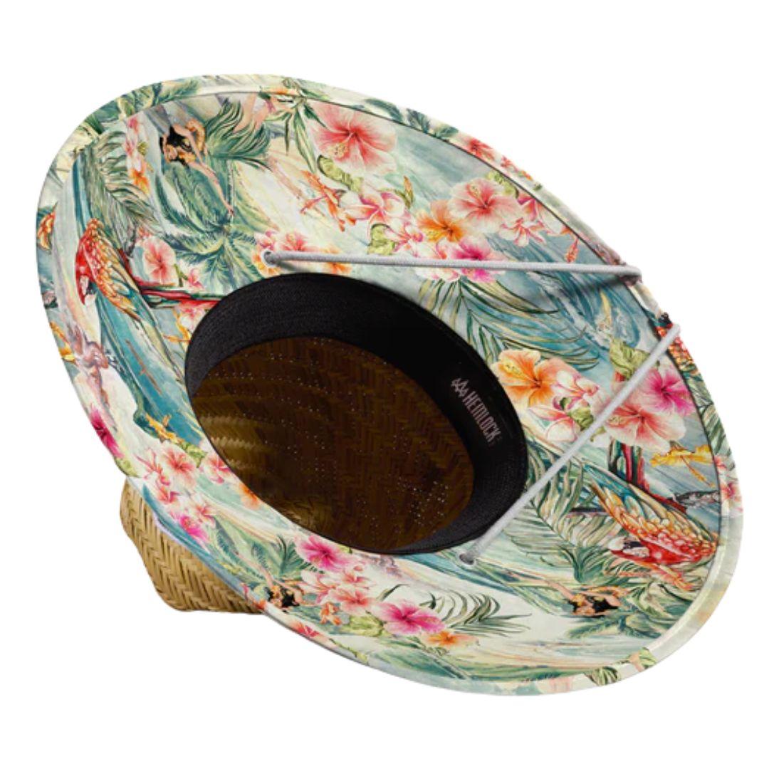 Hemlock Hanalei Hula Signature Lifeguard Straw Hat